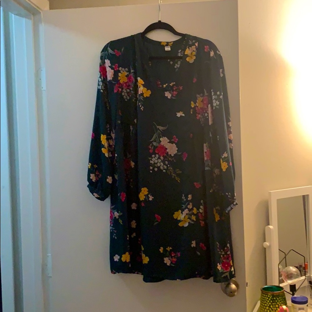 Floral boho dress
